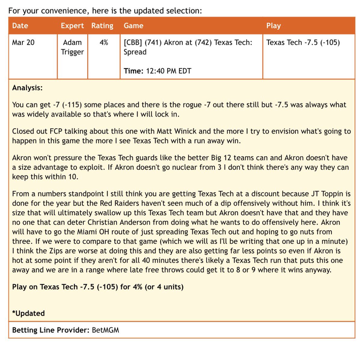 Adam Trigger tweet media