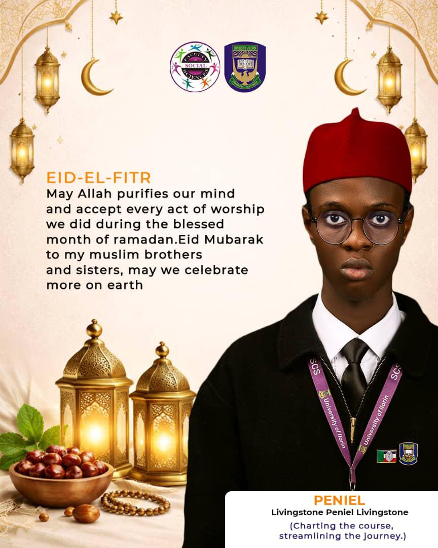 Peniel_01's tweet photo. As we bring the blessed month of Ramadan to a close, may Allah, in His infinite mercy, accept every act of worship, every sacrifice, and every moment of devotion offered in sincerity. 

May He purify our hearts, renew our faith, and grant us the strength to uphold values. https://t.co/OmOvZ39dQ7