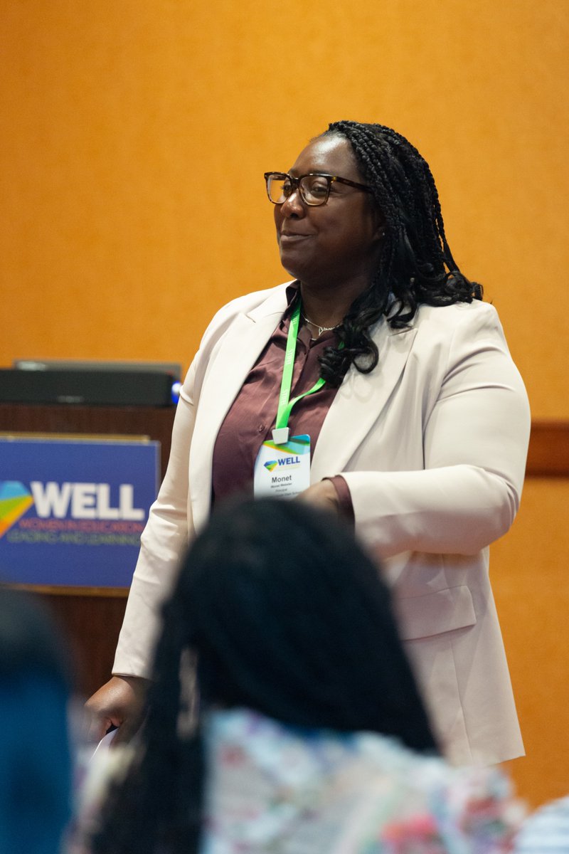 ilprincipals's tweet photo. You belong in the room. Period. Monet Webster is helping us step into our power, own our voices, and lead with confidence at the 2026 WELL Summit. Stop shrinking and start showing up. 💥 This is your moment. #ILWELLSummit https://t.co/8GHqbMvwA9
