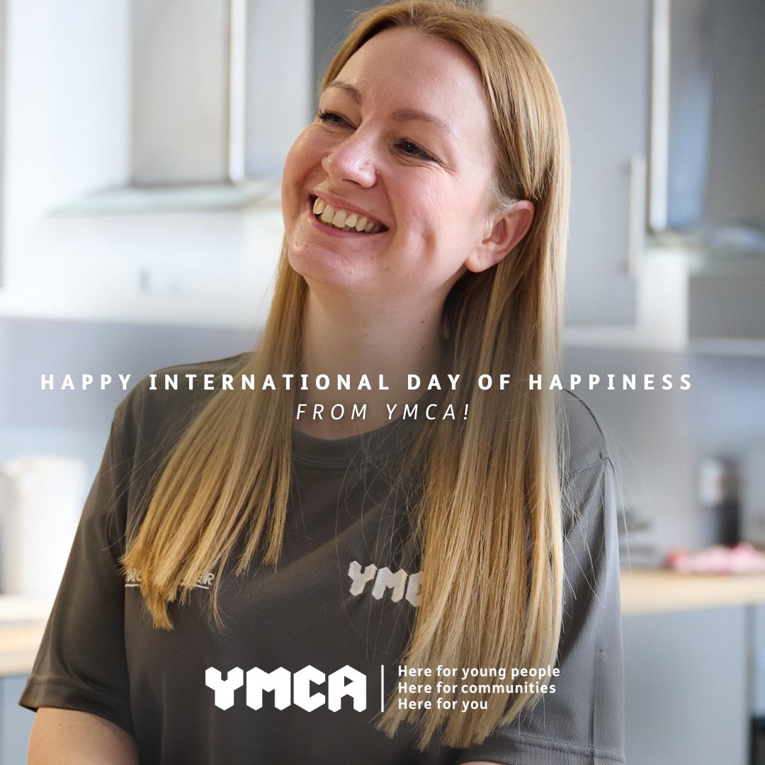 YMCAEng_Wales's tweet photo. Happy International Day of Happiness! 🌤️

Let's spread happiness and kindness to those around us and make the world a brighter place for all. Be mindful, be demure, be kind. 

#YMCA  #HappinessDay https://t.co/p4Pv3dOH1A