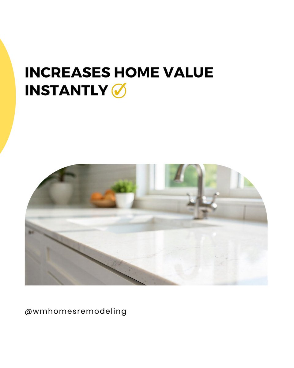 wmhomesremodel's tweet image. Plus, it adds a clean, modern look while increasing your home’s value.

Upgrade your space with the elegance of quartz. Contact us today to get started 📲
321-444-8929

#QuartzDesign #WMHomesRemodeling #KitchenUpgrade