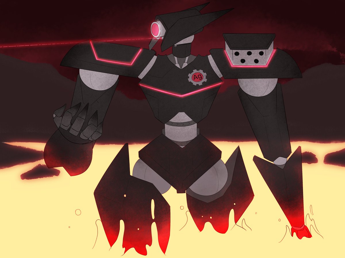 MrNeutralChuu's tweet photo. @The_PinballMage commissioned me through VGen to help design their OC mecha, Lava Strider!

This was a pleasure to work on, and one of the first times I've been commissioned to draw a mecha! I hope I get alot more commissions like this! https://t.co/14qLoASpL2