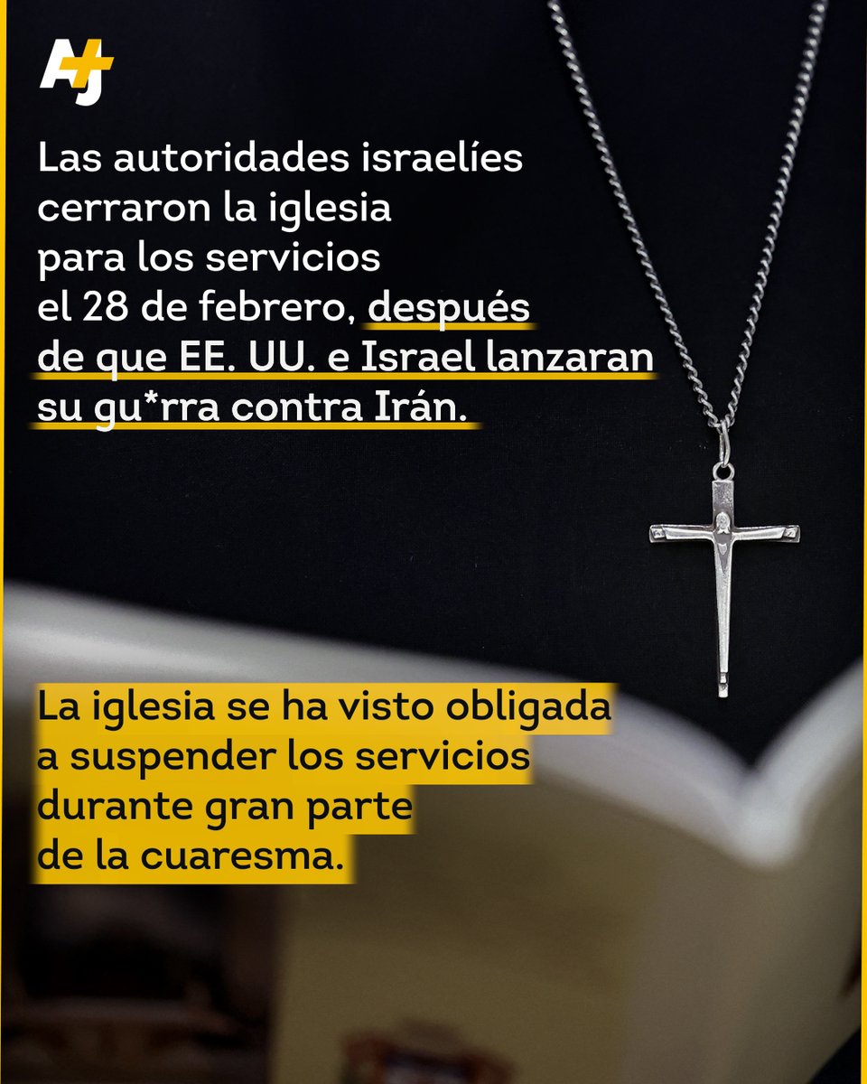 ajplusespanol's tweet photo. Por primera vez, es posible que los cristianos de Jerusalén no puedan acceder a su lugar más sagrado durante la Semana Santa. ⁣

Los líderes de la iglesia están negociando con el Estado de Israel para permitir celebraciones limitadas durante la Semana Santa y la Pascua. https://t.co/no2CnSL79U