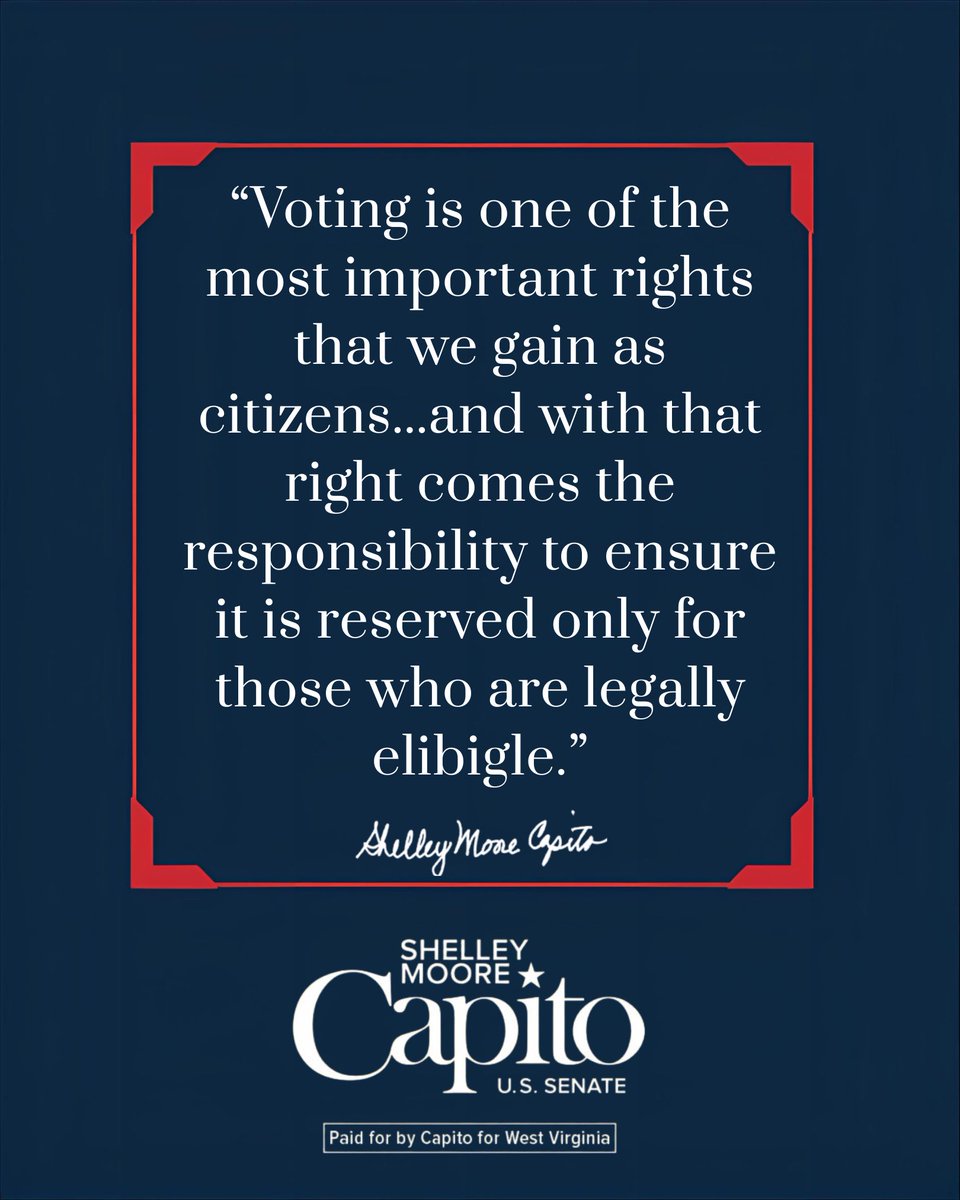 Capito for WV tweet media