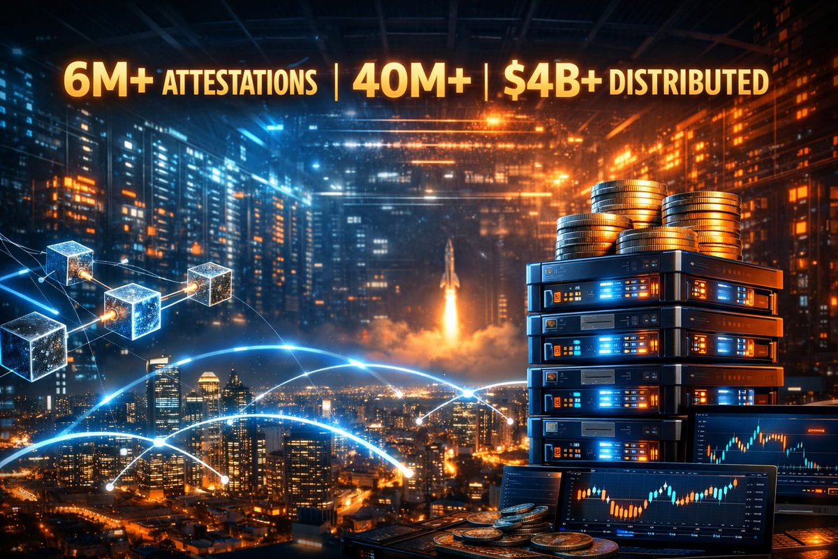 Deena263949's tweet photo. $SIGN isn’t a promise — it’s already live ⚡

6M+ attestations | 40M+ wallets | $4B+ distributed

Real infrastructure. Real usage.
Market still underpricing it 👀

@Sign #SignDigitalSovereignInfra $SIGN https://t.co/bhXegPWg6G
