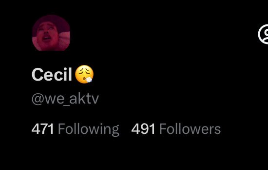 Cecil😮‍💨 tweet media