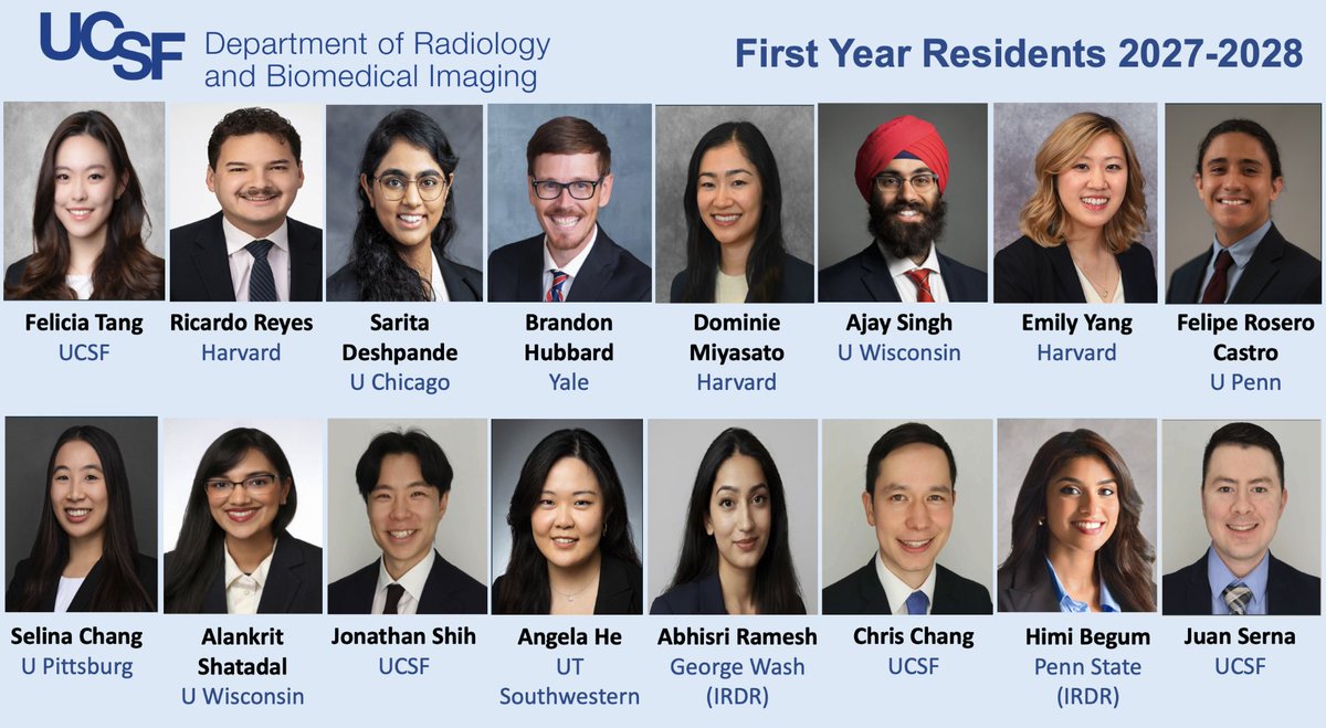 UCSF Radiology Residents tweet media