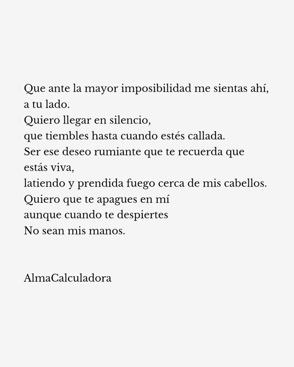 AlmaCalculadora's tweet photo. Y ahora un poema para mis lesbianas 🌈 https://t.co/y1eM1oXYaK