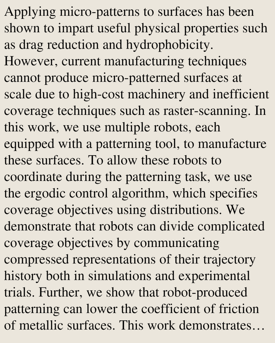 Robotics Research arXiv tweet media