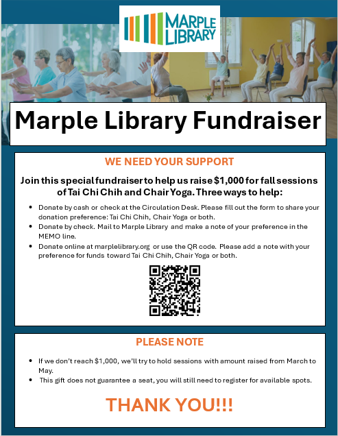 Marple Library tweet media