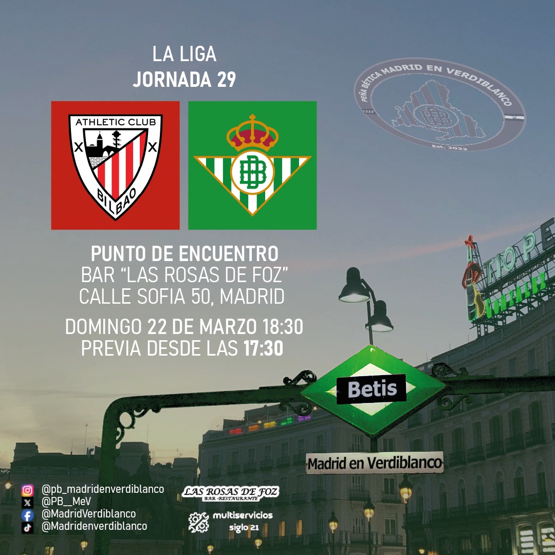 Peña Bética Madrid en Verdiblanco tweet media