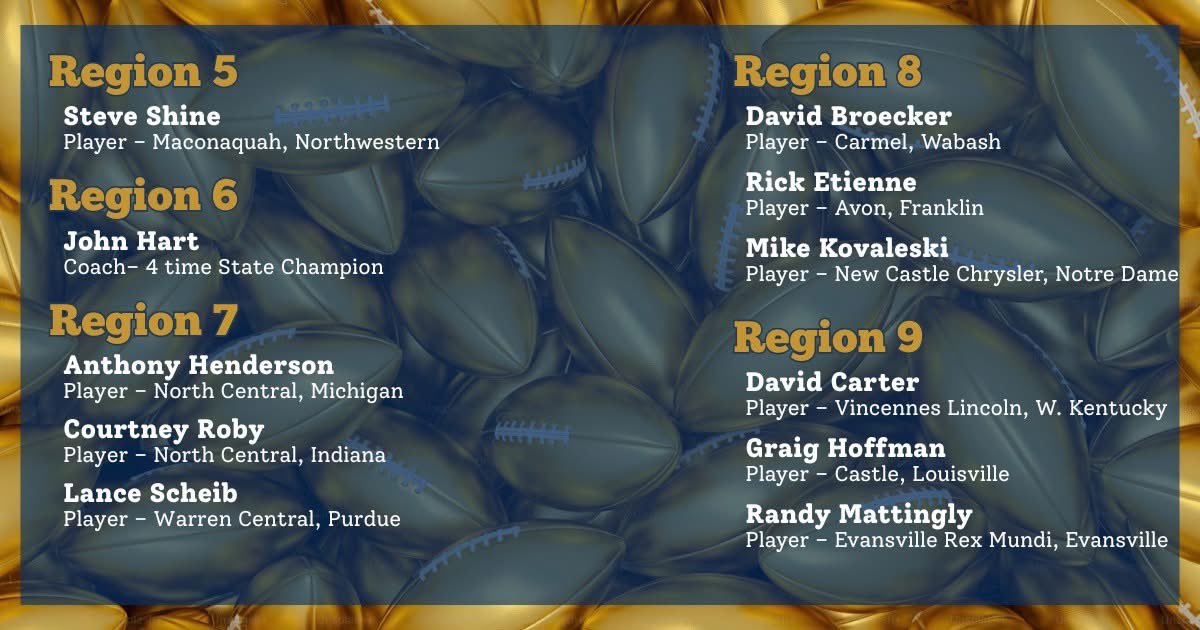 Indiana Football HOF tweet media