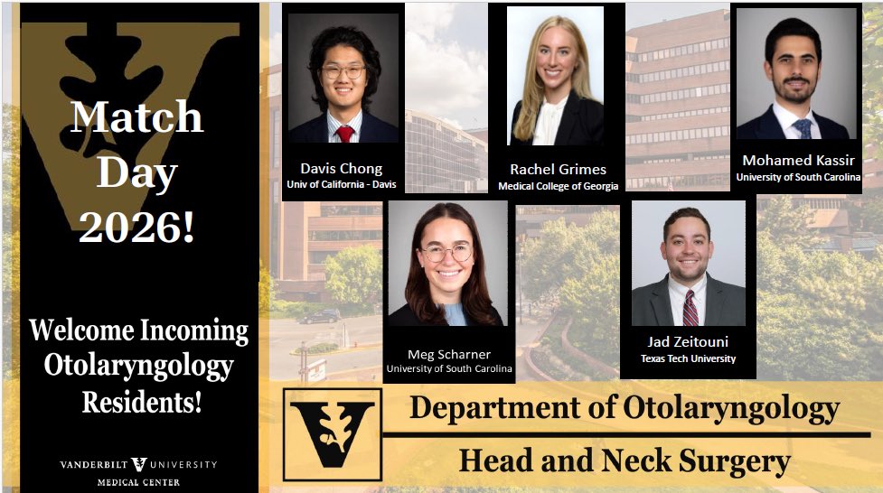 VUMC Otolaryngology–Head and Neck Surgery tweet media