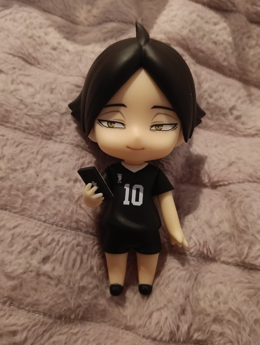 Its_OffiMar1's tweet photo. HE HAS ARRIVED!! I'M SO HAPPY, HE LOOKS SO CUTE🥹
#Haikyuu #nendroid #sunarintarou https://t.co/zYIcvRz8uW