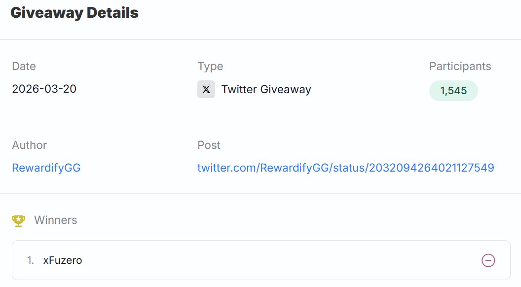 Rewardify.gg 🎉 tweet media