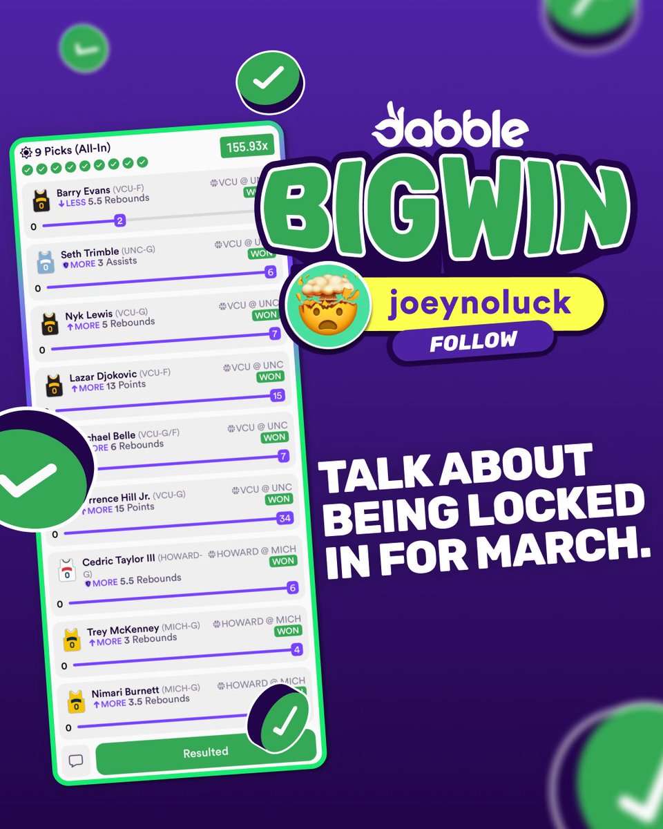 Dabble Fantasy tweet media