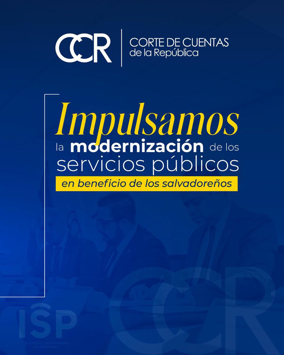 Corte de Cuentas de la República tweet media