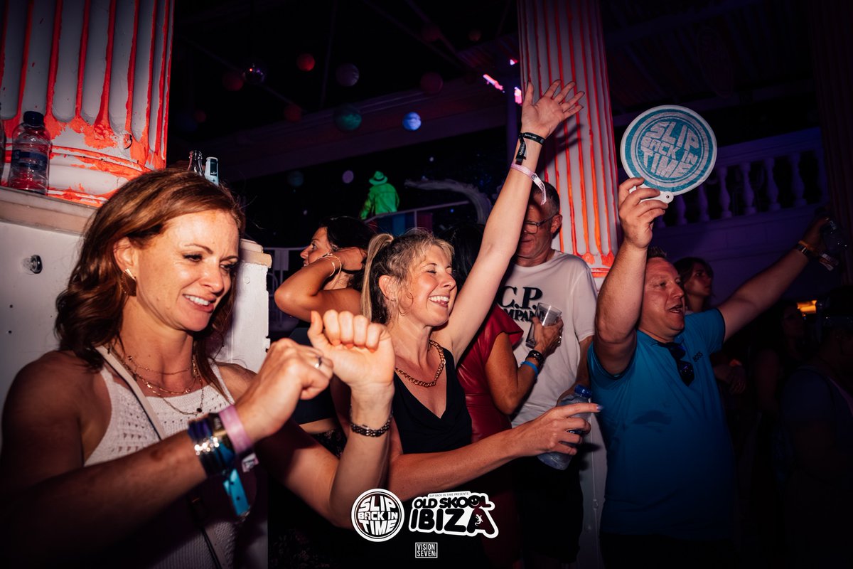 Slip Back In Time 💙 Old Skool Ibiza tweet media