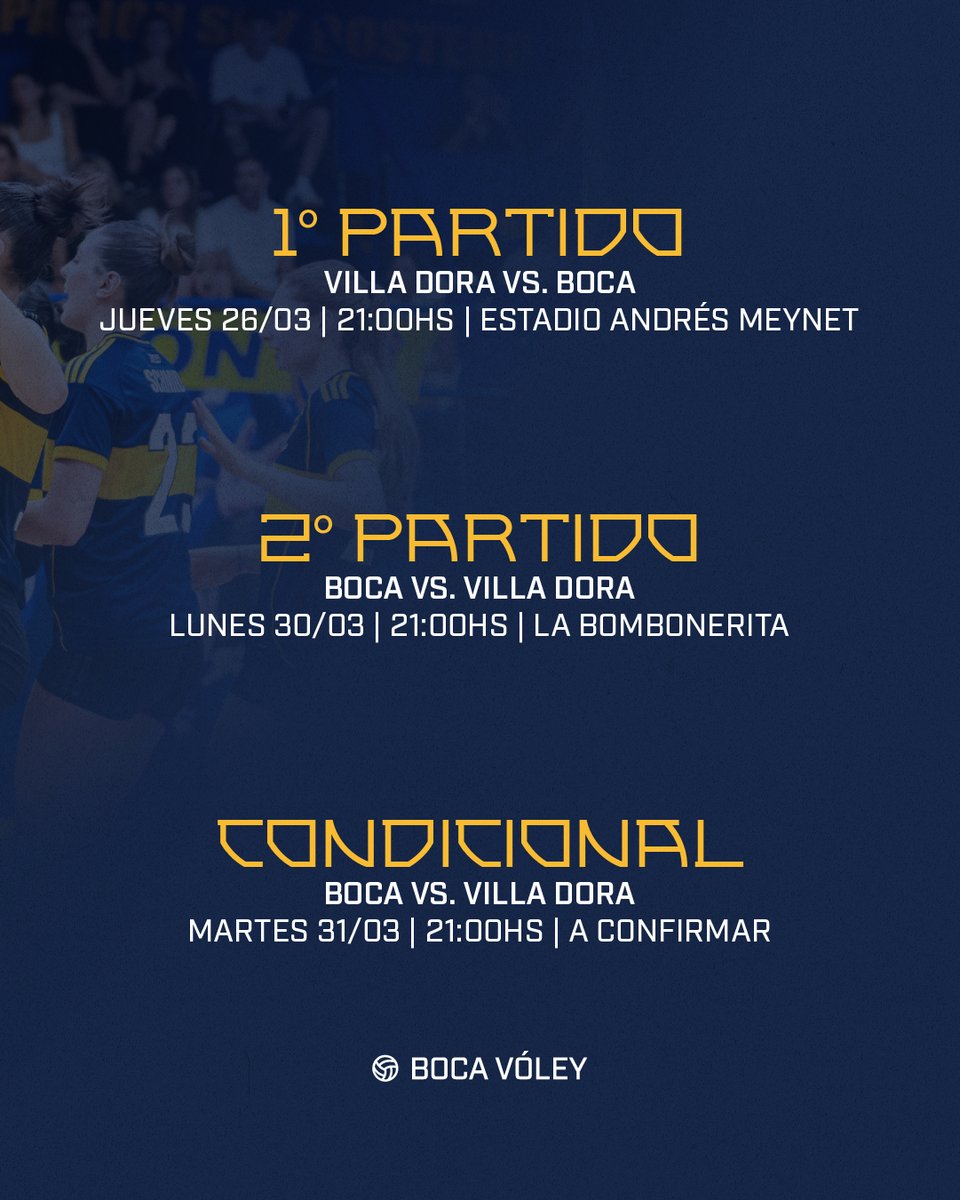 Boca Vóley tweet media