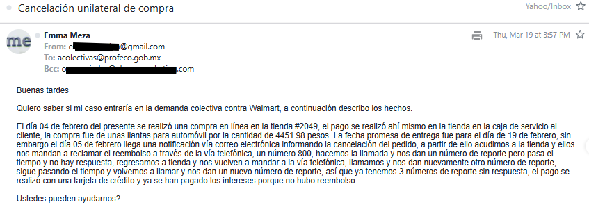 mireles_skar's tweet image. Sigo a la espera de que se acredite el reembolso, mas de 1 mes y medio, tres #s de reporte via telefonica, ni @Profeco ni @WalmartMexico dan soluciones.
#Rep1 2602160823438940000
#Rep2 260271107023730000
#Rep3 2603067737136220000
@julioastillero me puedes ayudar a dar visibilidad