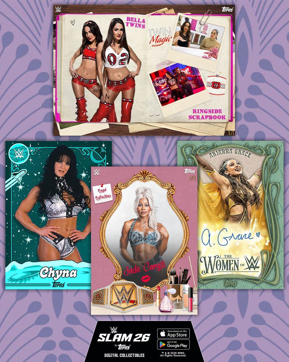 WWE SLAM by Topps® tweet media