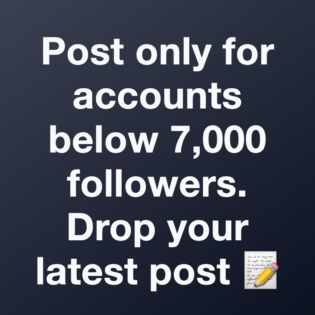 Jack48u's tweet photo. Fresh profile thread | under 7k followers: comment your latest post. I follow back fast. https://t.co/ZHhoV5f9U3