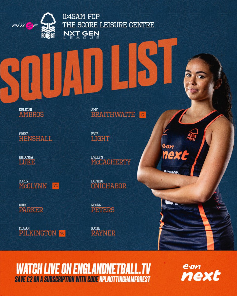 Nottingham Forest Netball tweet media