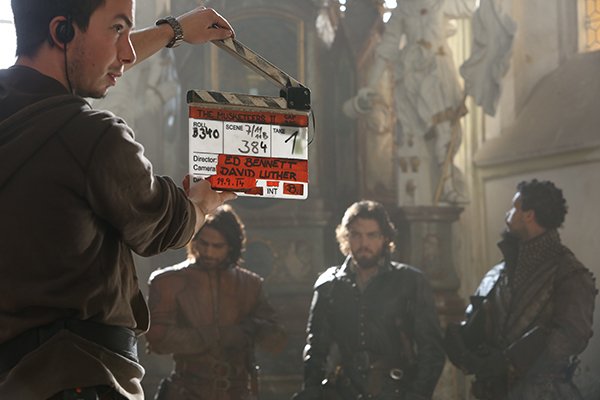 Sharonmuskebear's tweet photo. #MissingTheMusketeers 
#FridayFilming https://t.co/LS2JLnyQCr
