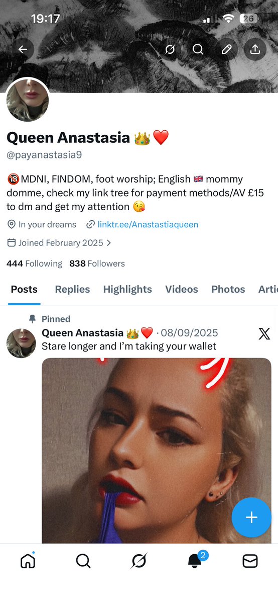 Queen Anastasia 👑❤️ tweet media