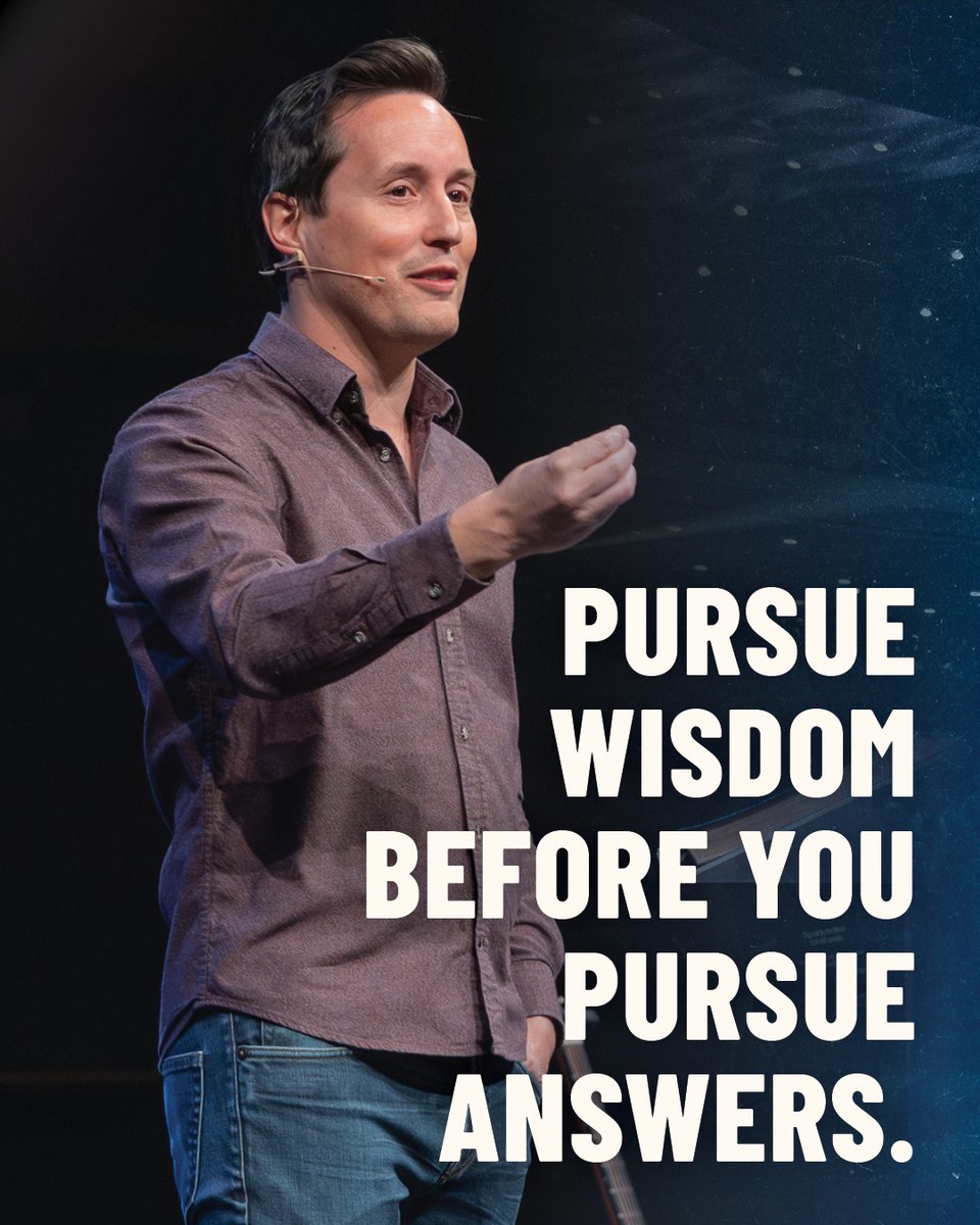 cedarville's tweet photo. โ๏ธ Hold on to wisdom!
Wednesday in chapel, @NAMB_SBC's @TrevinWax taught from Proverbs 4, urging us to cling to wisdom and walk the right path.
๐ Watch the full chapel service: https://t.co/QvJIlrmedZ
#CUinChapel #Proverbs #Wisdom https://t.co/QOy4JDYAhZ