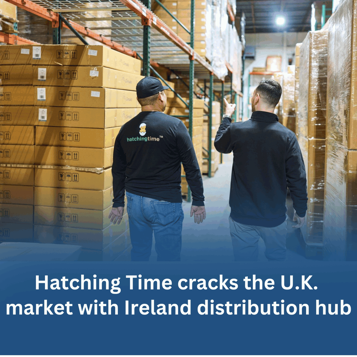DeBusinessTimes's tweet image. Hatching Time, an e-commerce company that sells egg incubators and more, has now expanded into the United Kingdom with a logistics center in Ireland.

delawarebusinesstimes.com/insider-only/h…

#NetDE #HatchingTime #UnitedKingdom #BackyardChickens #Ireland