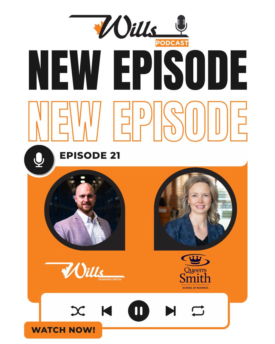 Wills_Transfer's tweet photo. Today, we sit down with Gloria Saccon, Director of Executive MBA Programs at the Smith School of Business at Queen's University, to explore leadership, career growth, and the role of modern business education.
https://t.co/F7QC47Np7S
https://t.co/O9U9XPIKqi https://t.co/0UxyPQM6OA