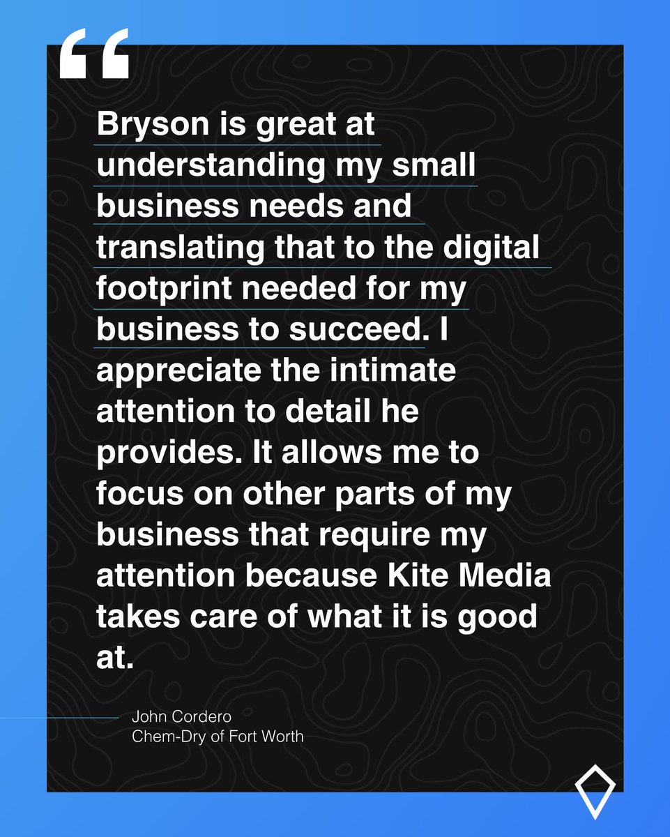 Kite_Media's tweet photo. Feeling lucky to get feedback like this from our clients! Let us manage your marketing so you can manage your business. 🤝 https://t.co/wG2sPcs9xK