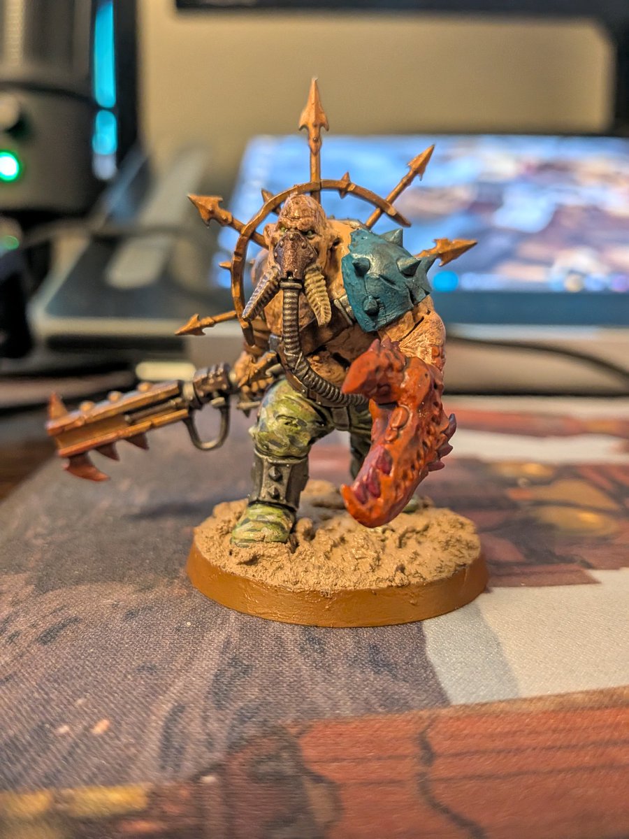 kungfuchi's tweet photo. Another mini finished for my alpha legion #minipainting https://t.co/s2jfvByyix