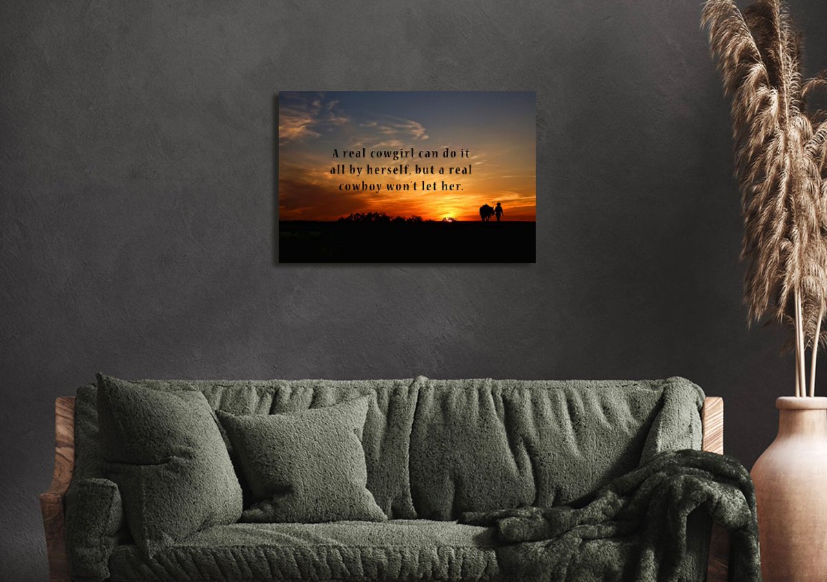 JudyVincent74's tweet image. A Real #Cowgirl Canvas Print Also available as metal, wood, acrylic, or framed prints and on many products #country #western #cowboy #FarmhouseDecor #WallArt #HomeDecor #BuyIntoArt #giftideas 
See all products here ---&amp;gt; buff.ly/DkZFHmw