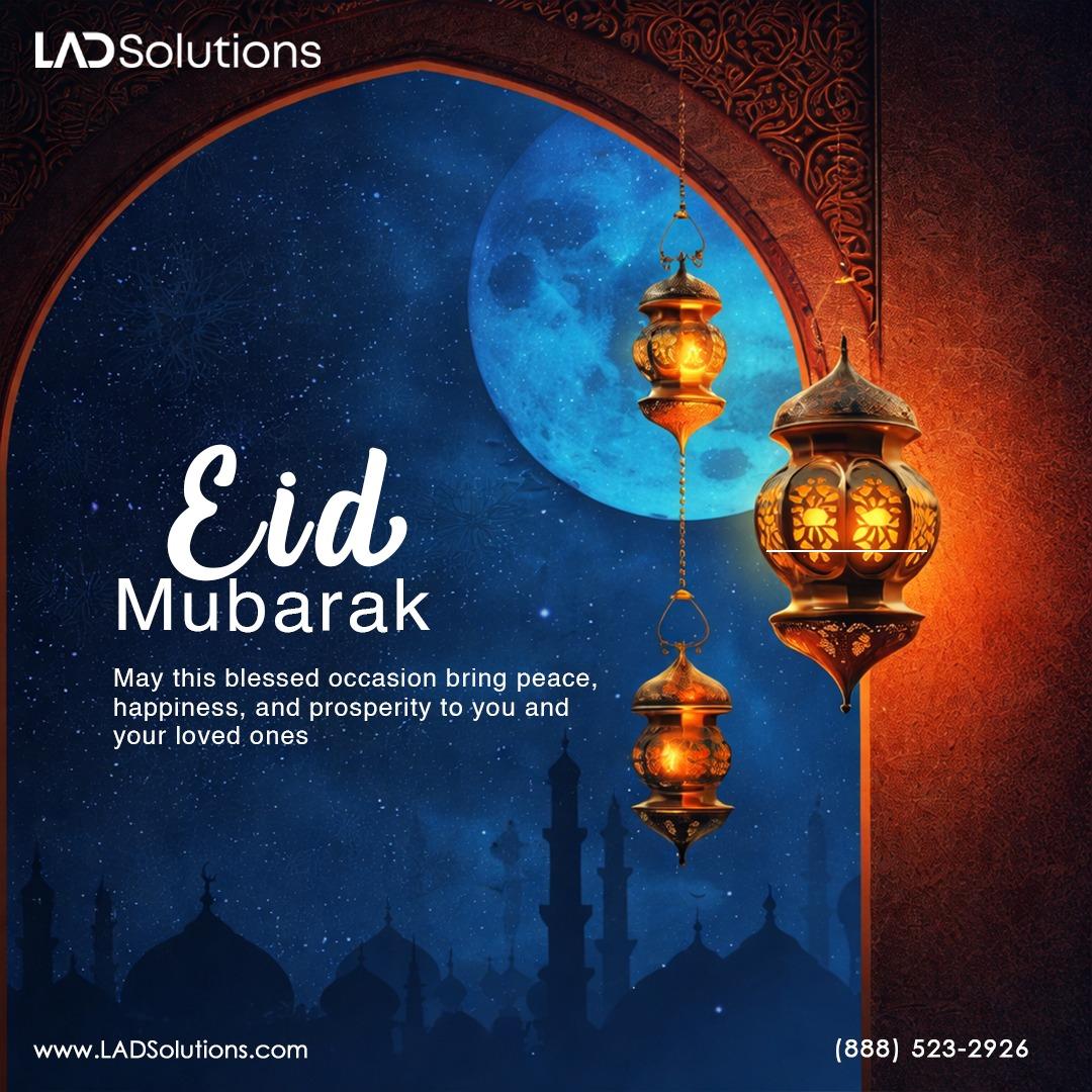 LADSolutions's tweet photo. Eid Mubarak 🌙✨
A time for gratitude, reflection, and new beginnings. We’re incredibly thankful for our clients, partners, and community who continue to grow with us every day.
#EidMubarak #Eid2026 #Gratitude #NewBeginnings #CommunityFirst #DigitalMarketing #LADSolutions https://t.co/tidhQ19vyn