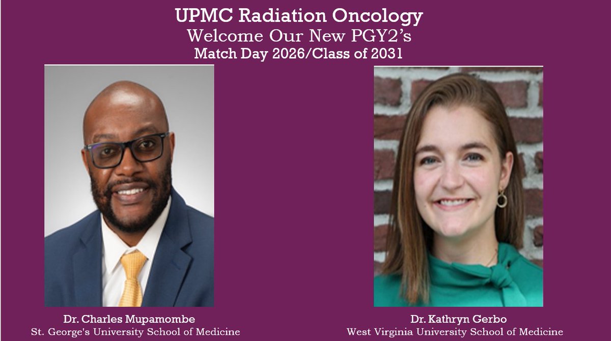 UPMC Rad Onc Residency tweet media