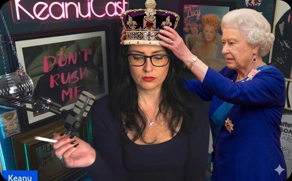 <a href="/MaggedYourSelf/">🇵🇱MGD🏴󠁧󠁢󠁳󠁣󠁴󠁿</a> They say America has officially never had a queen, but i beg to differ...
<a href="/keanuCthompson/">Keanu Thompson</a> 👸 👑