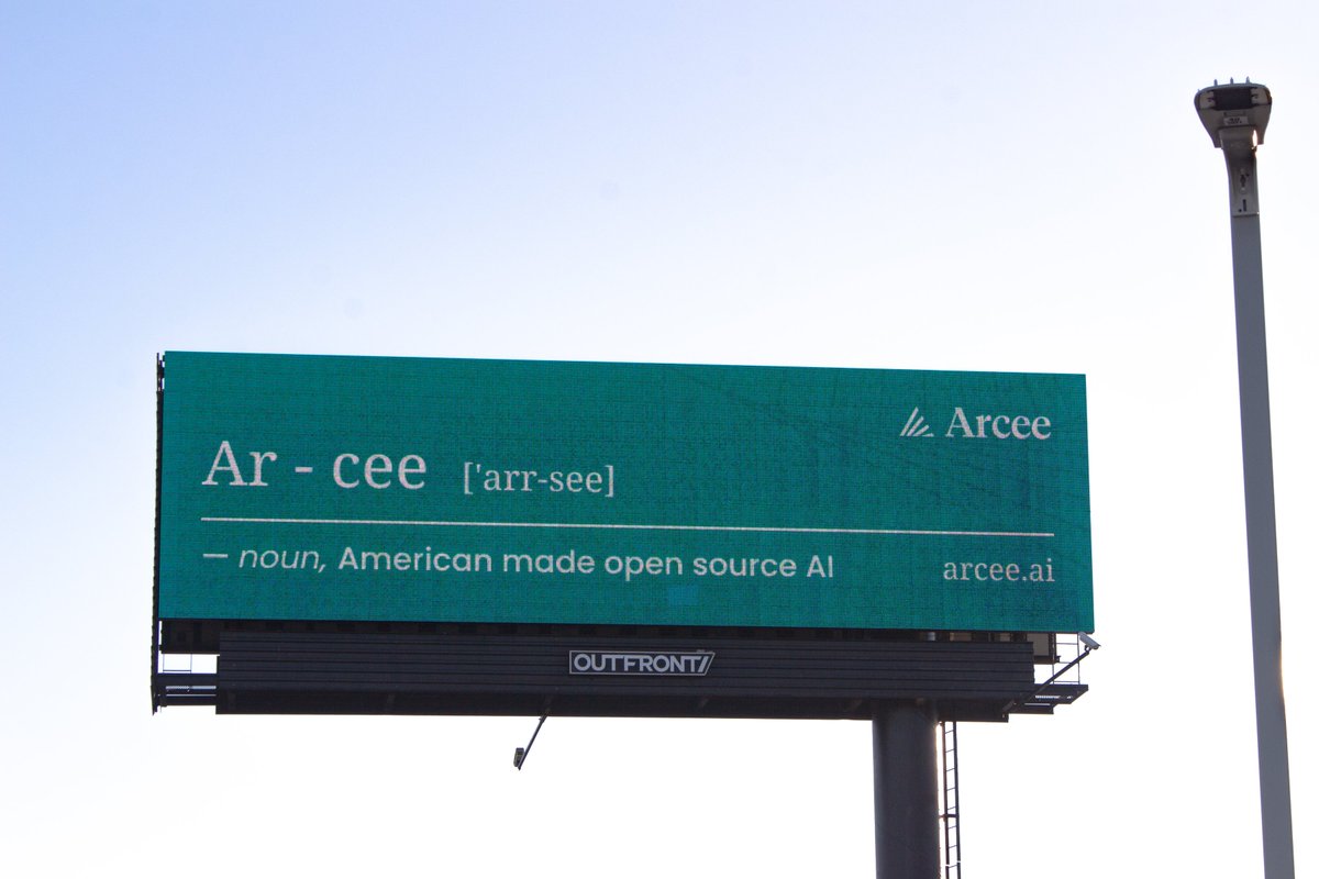 Arcee.ai tweet media