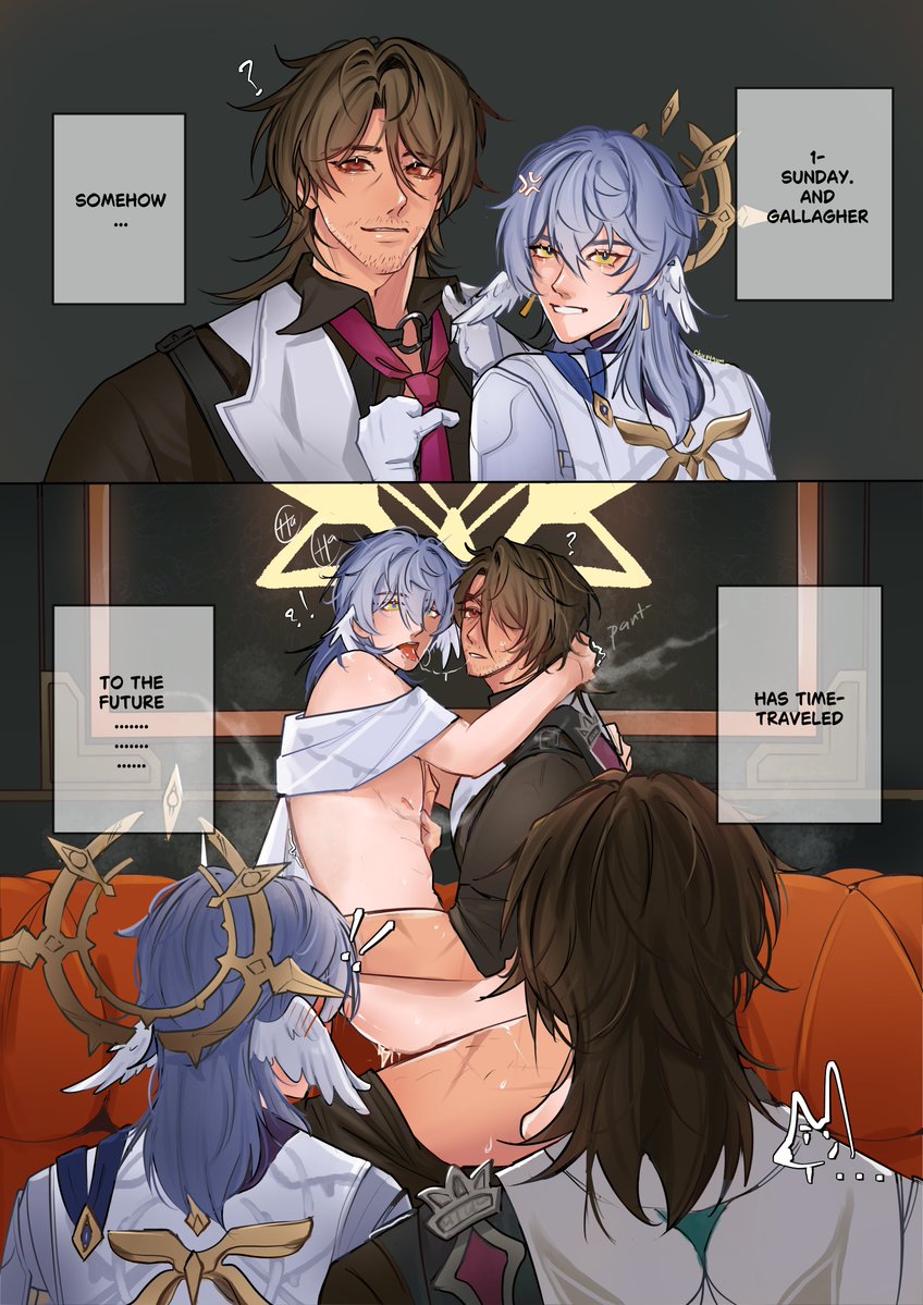 "oh i don't know you can be like that birdie?"🐶

#Galladay #Gallagher #Sundayhsr