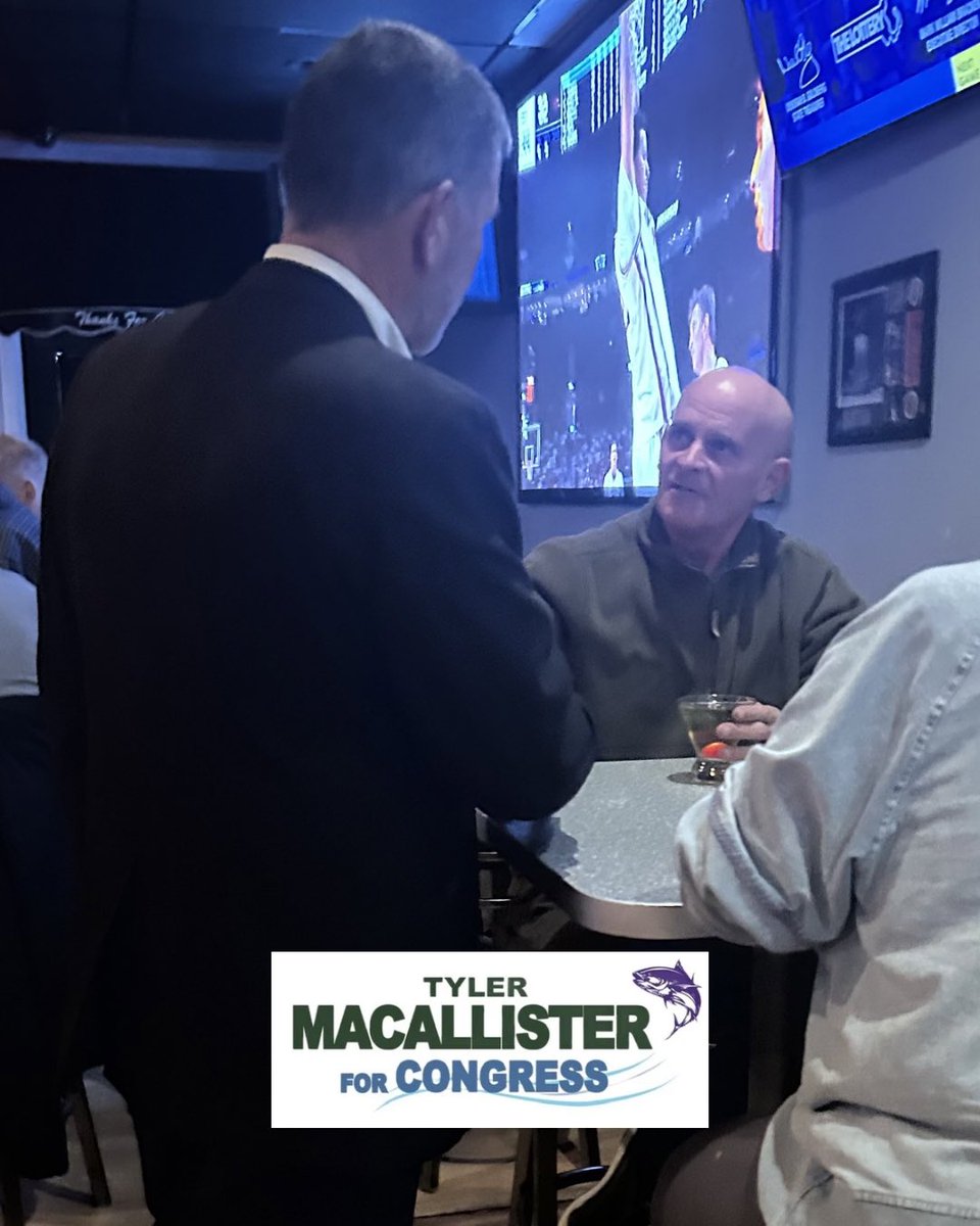 Macallister2026's tweet image. Amazing night in Mashpee at Dino's - thank you to everyone who came out and supported the candidates! 

Hope to see you all back down the Cape to support our veterans at Cape Gun Works on Saturday.

#Macallister4Congress #Barnstable #MA09