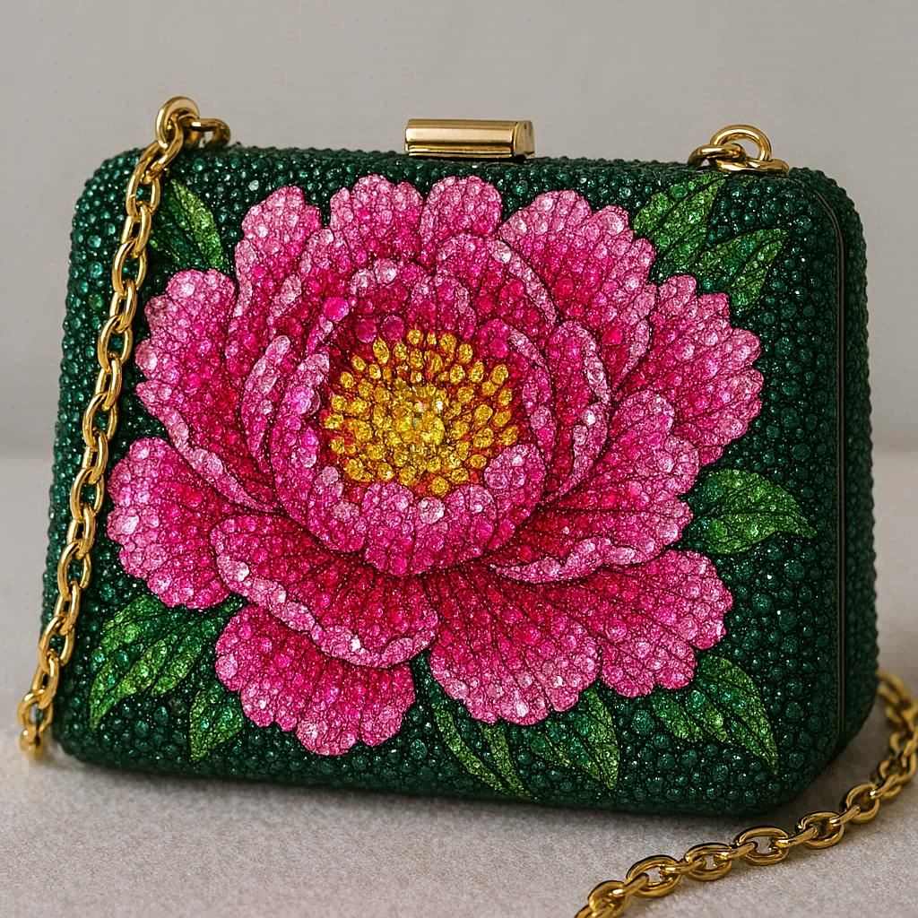 cosmos202403's tweet photo. Peony design bag🩷
👗#AIfashion👜#bag
🩷#AIpeony🪡#AIbeadwork https://t.co/oklgDrNb2T
