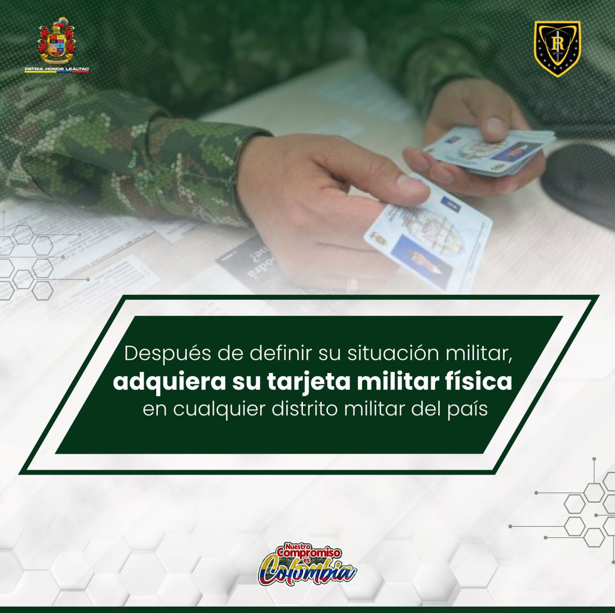 Comando de Reclutamiento y Control Reservas tweet media