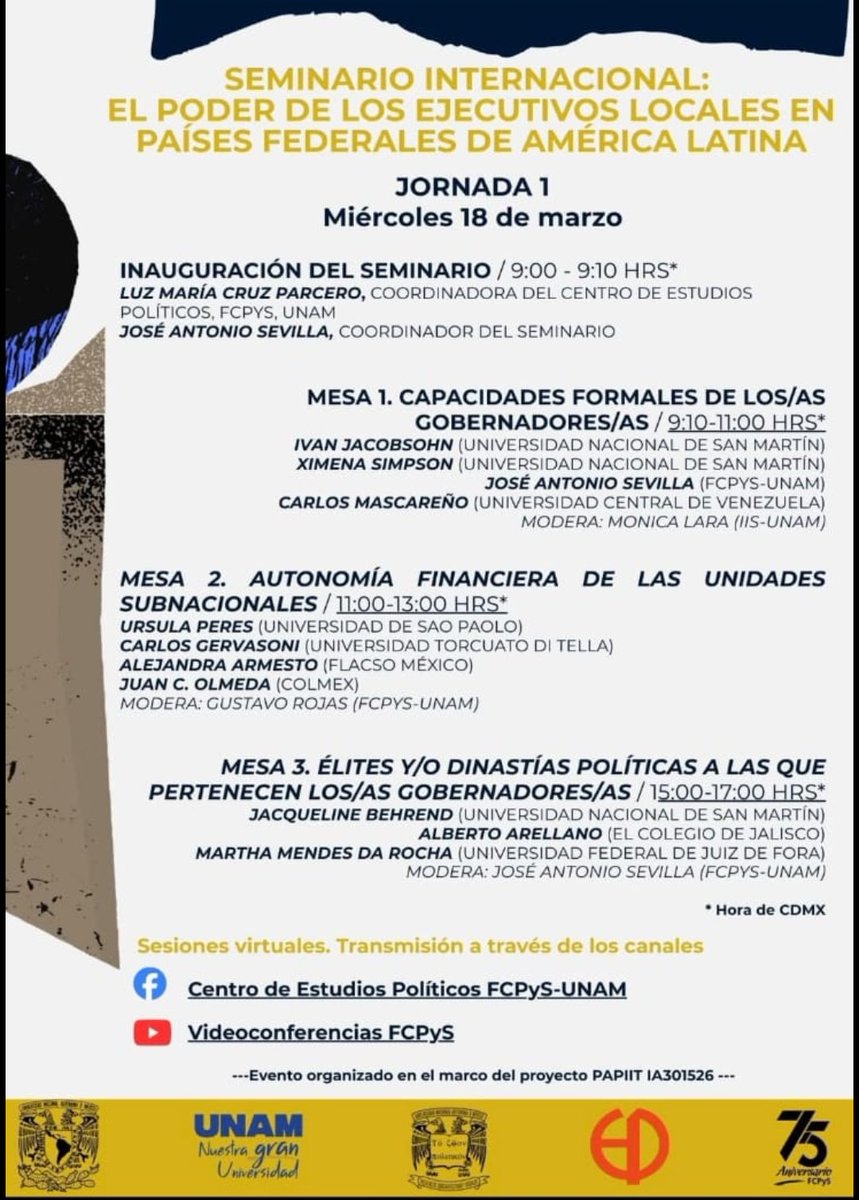 Escuela de Política y Gobierno UNSAM tweet media