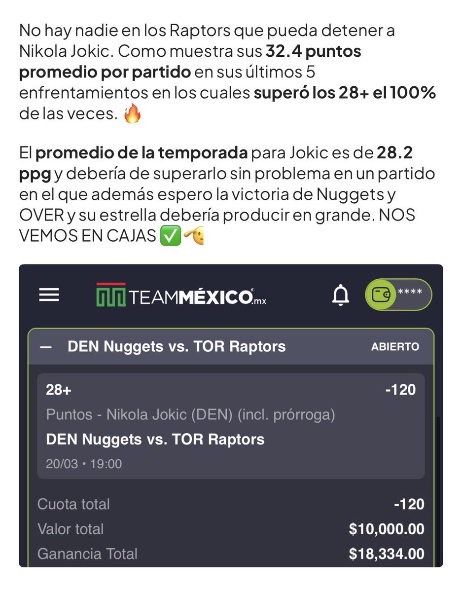 Palafox | Apuestas tweet media