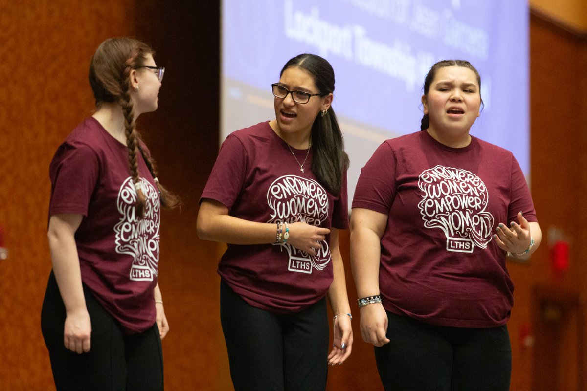 ilprincipals's tweet photo. In the middle of it all, we paused — and watched something special. This performance from Vocal Point A Cappella Group from Lockport Township High School (at the direction of Jean Garcera) was UNFORGETTABLE. #ILWELLSummit https://t.co/Yxo8Fprdcw