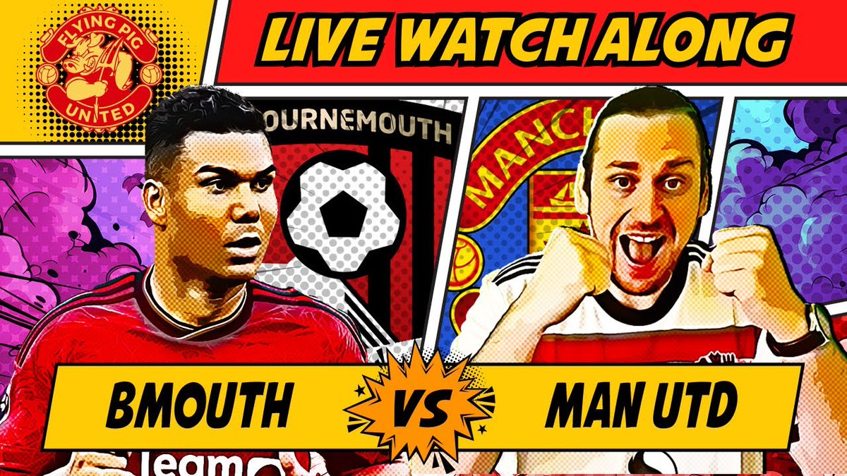 GOING LIVE HERE youtube.com/live/hA26Q8gB6… via <a href="/YouTube/">YouTube</a>

Bournemouth VS Manchester United LIVE WATCH ALONG Premier League 

#manutd #mufc #bournemouth #watchalong #boumun #premierleague