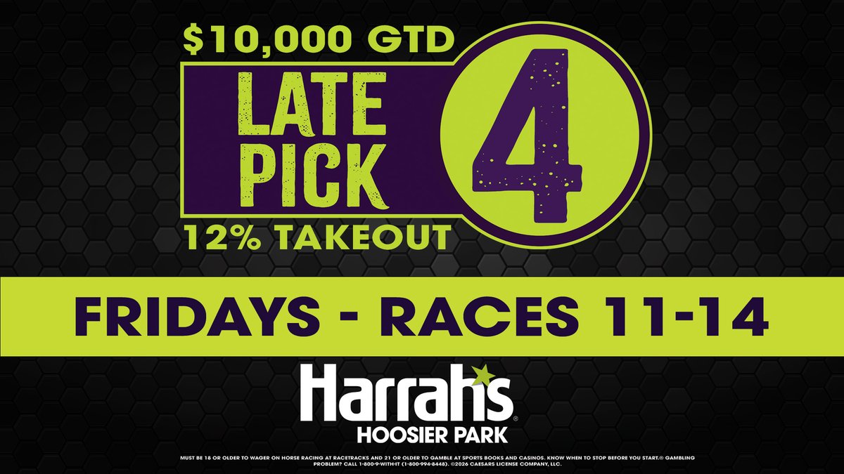 Harrah's Hoosier Park tweet media