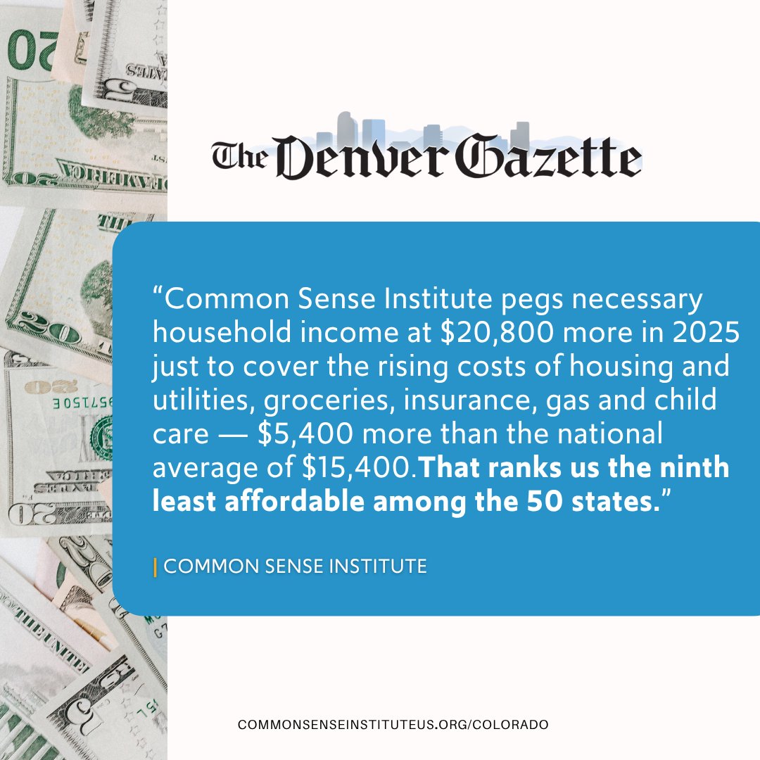 Common Sense Institute Colorado tweet media