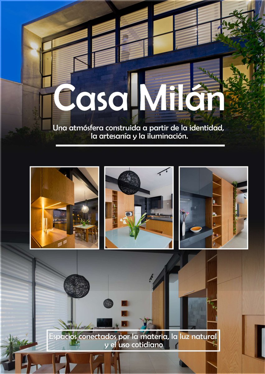BcaTADI's tweet photo. Casa Milán integra arquitectura, interiorismo e iluminación para construir una experiencia espacial coherente. https://t.co/9QRHypabjL